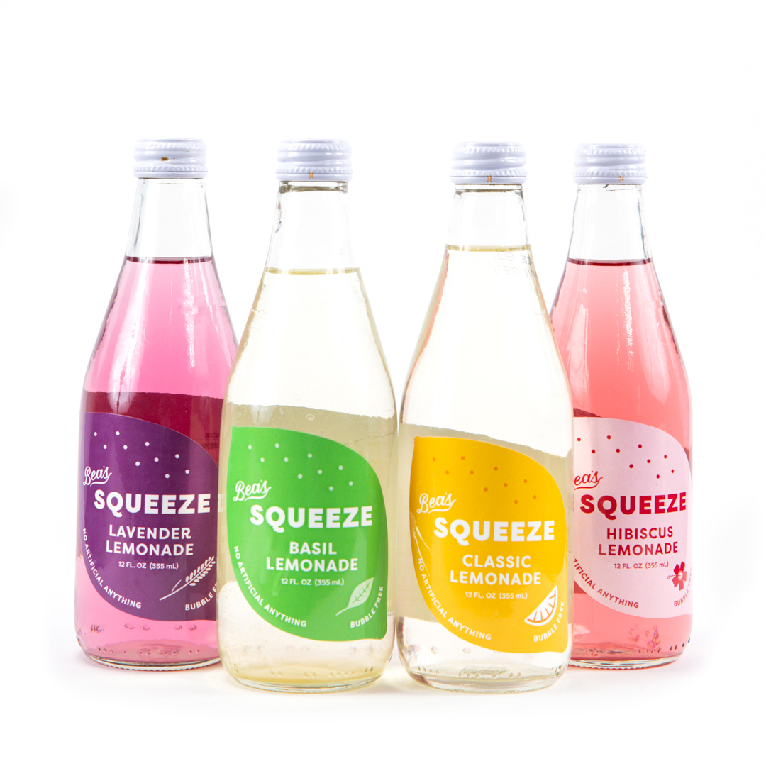 Bea's Squeeze Lemonade Bottles