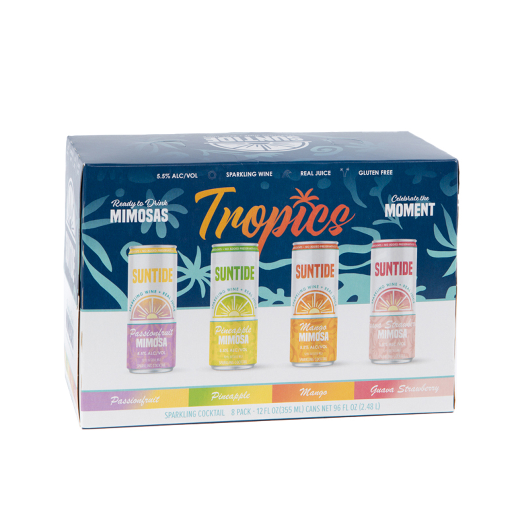 Suntide Tropics 8 can multipack